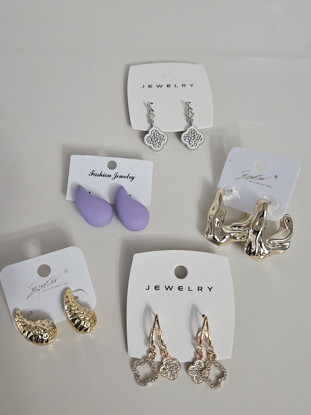 Earring Bundle - Elegant Women's Jewelry